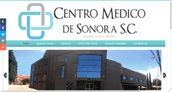 Desktop Screenshot of centromedicodesonora.com